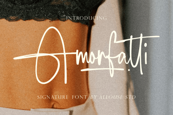 Amorfatti: A Stylish Script for Modern Designers