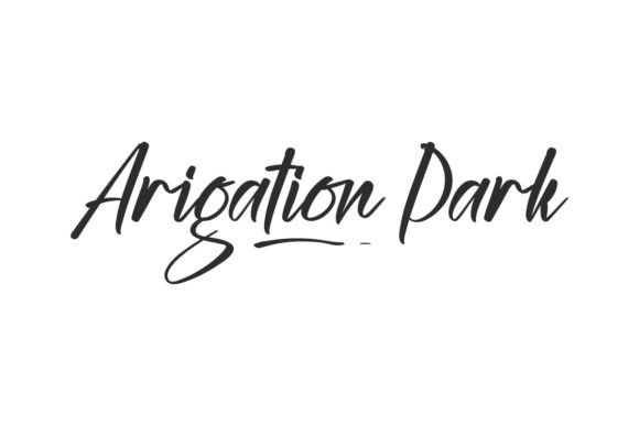 Arigation Park: A Handwritten Font for Fresh, Energetic Designs