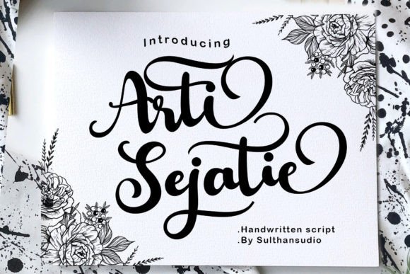 Arti Sejati: A Bold Script for Impactful Design
