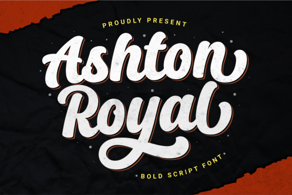 Ashton Royal: A Modern Script Font for Distinctive Designs