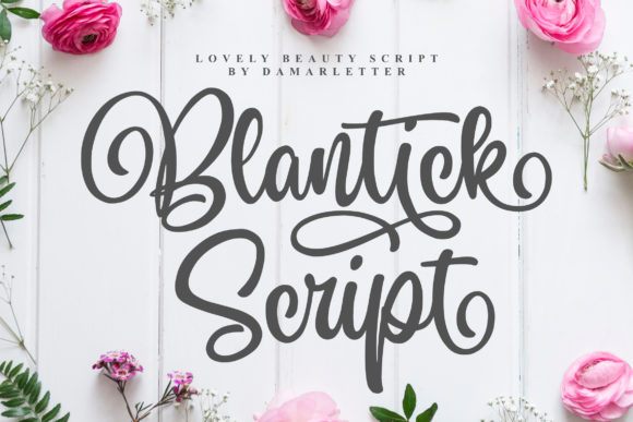 Blantick Script: The Friendly Font for Authentic Design