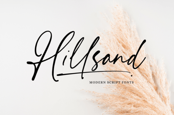 Hillsand: A Signature Font That Feels Uniquely You