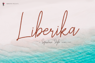 Liberika: The Signature Script Font for Wedding Invitations & Branding