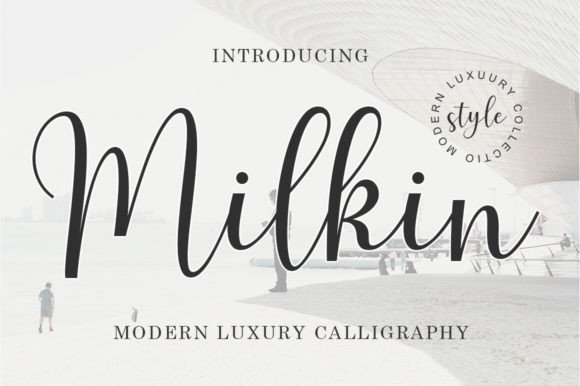 Milkin: A Radiant Script for Modern Design Projects