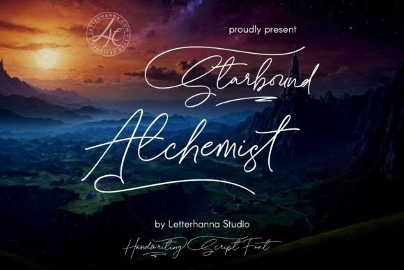 Starbound Alchemist: Your Font for Cosmic Branding