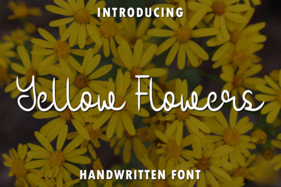 Yellow Flowers: The Refined Script Font for Elegant Designs